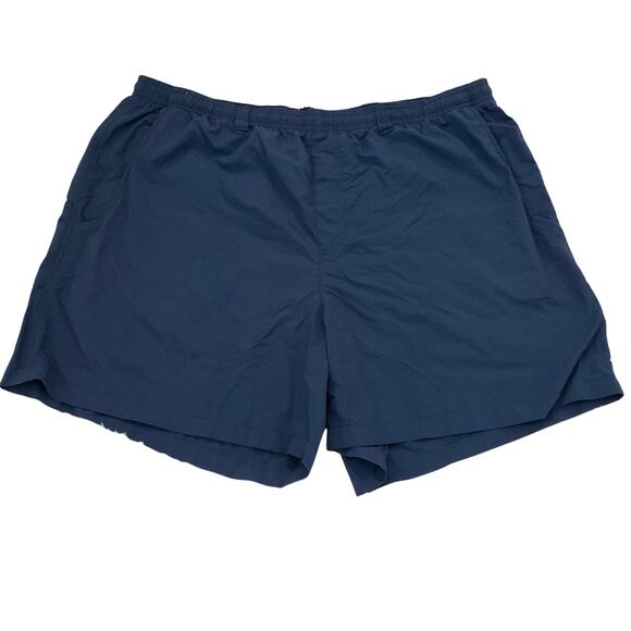 Columbia Men’s PFG 6” Blue Nylon Outdoor/Athletisure Shorts - Size XXL - Picture 1 of 10